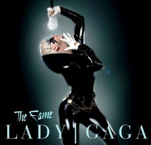 Cover art of Lady Gaga's album- "The Fame"