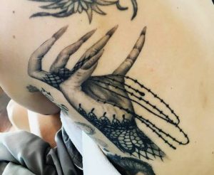 Lady Gaga's Monster Claw tattoo