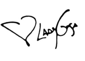 Lady Gaga's signature
