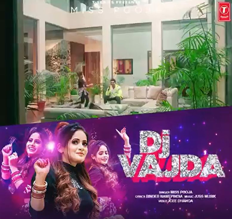 Abhishek Kumar in the music video DJ Vajda