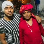 Ankit Baiyanpuria with his mother (right)